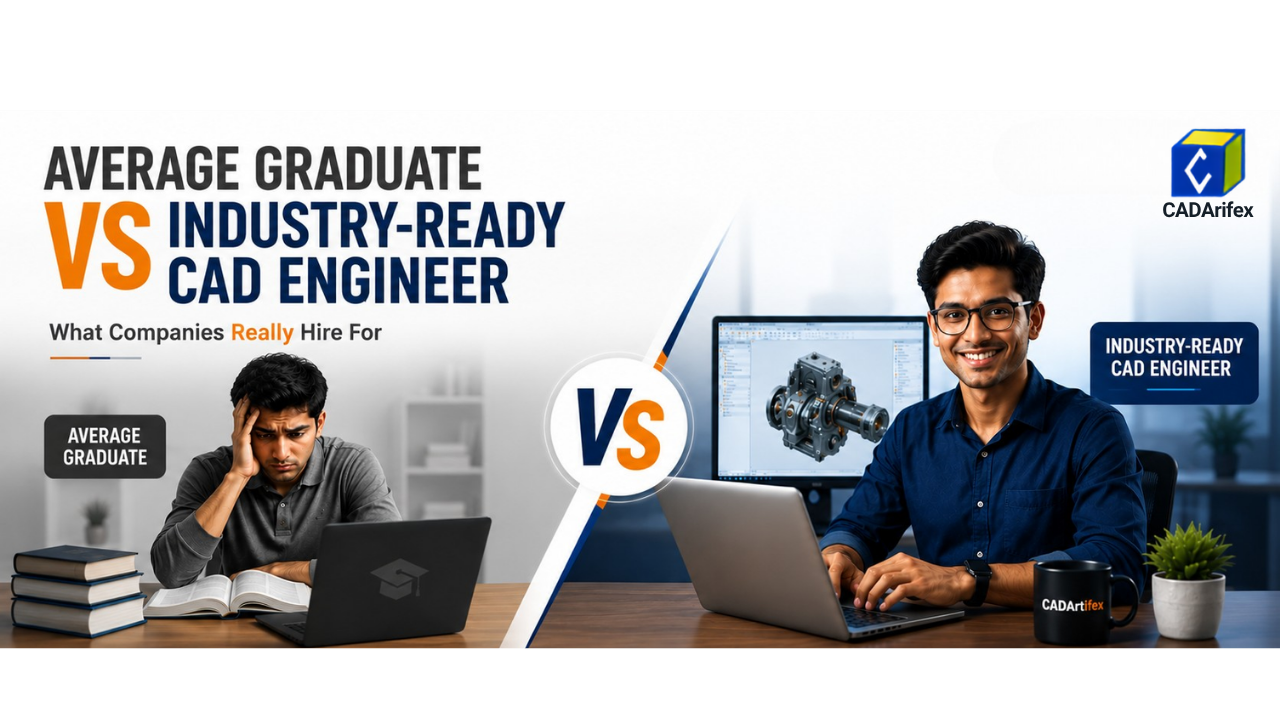 Average Graduate vs Industry-Ready CAD Engineer: What Companies Really Hire For
